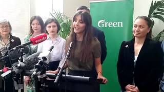 The Green Party celebrates special vote results