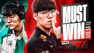 THIS IS A MUST WIN FOR T1 - T1 VS BRO - LCK SPRING 2026