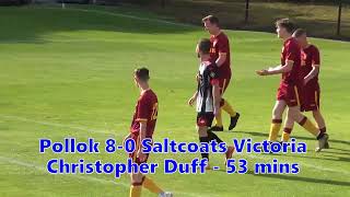 Pollok v Saltcoats Victoria - 16th September 2023 - Just the Goals