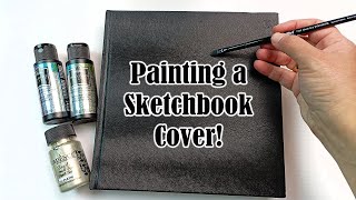 Painting the Cover of my Sketchbook 2025!