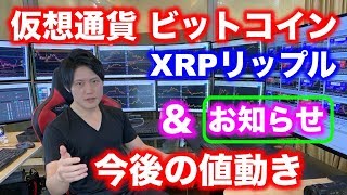 【仮想通貨】ビットコイン＆リップル12月23日相場分析。今後のチャンネルの方針についても。