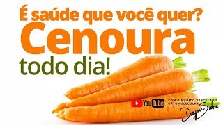 10 benefícios da cenoura para a saúde e beleza 🥕🥕 | Dr. Dayan Siebra