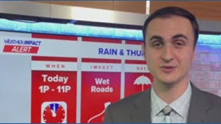 CBS19 WEATHER | Scattered showers and thunderstorms likely through Thursday afternoon, evening