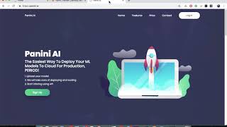 Deploying Machine/Deep Learning Models to Production Using Panini