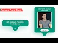 Animated Profile Card Drawer UI Design | HTML CSS And JavaScript Tutorial