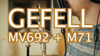 Gefell MV692 + M71 Capsule | Microphone Demo