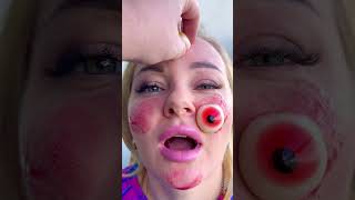 What ah oh with jelly eyball #funny #comedy #funnyfamily #shorts