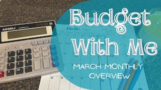 How I Saved Money in March: My 5-Minute Budget Overview