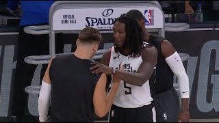 Inside The NBA Discusses Montrezl Harrell Apologizing To Luka Doncic Before Game