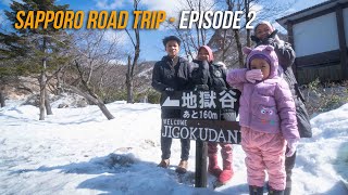 SAPPORO Road Trip (PART 2) - Terpukau Dengan Keindahan Alam di Jigokudani (Hell Valley)