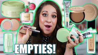 A sh*t ton of empties | lots of makeup and no boring toothpaste