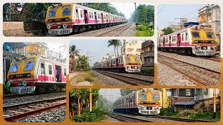 |[2 in 1]| Sonarpur's One \u0026 Only 3-Phase Bombardier EMU Local Train of Kolkata in Sealdah South .