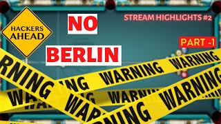 NO BERLIN - Shayari in 8 BALL POOL- part - 1  HIGHLIGHTS #2