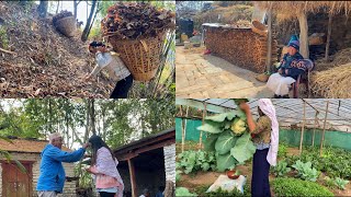 Experiencing authentic village life / #durlunggaun #parbat #hometown 🇳🇵