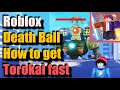 How to quickly get Torokai Champion in Death Ball Villain Mech Boss battle - Roblox Death Ball