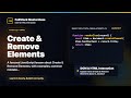 Create & Remove Elements Explained | FullStack Masterclass JavaScript Course