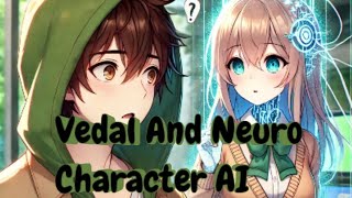 Vedal's first interaction with Neuro (character AI)