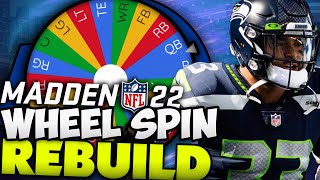 Spin The Wheel Fantasy Draft Rebuild Of The Los Angeles Rams! The Spins Were Bad.. Madden 22 Rebuild