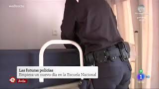 Un día en la Escuela Nacional de Policía de Ávila