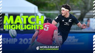 It all comes down to ONE POINT... | Wales v New Zealand | World Rugby U20 Championship
