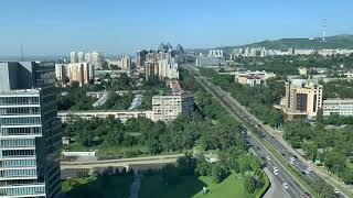 Timelapse Almaty from Esentai Tower 2020