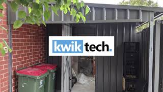 Building a Lean-to Shed with no welding - Kwiktech Connection (DIY'er Custom Creation)