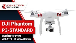 DJI Phantom P3 STANDARD Quadcopter Drone with 2 7K HD Video Camera Product Review  – NTR