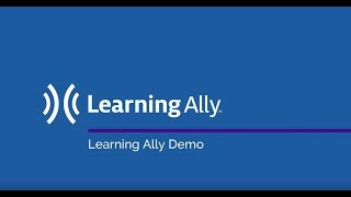 Learning Ally Solution Demo for Educators