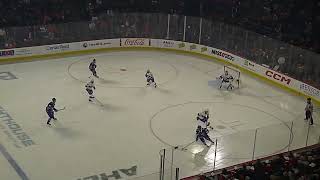 Riley Barber of Central Division scores vs. Atlantic Division in 2023 AHL All-Star Challenge 2/6/23