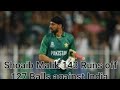 Shoaib Malik 143 off 127 against India in Asia Cup.