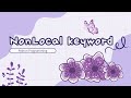 Nonlocal Keyword in Python #shortcut #keyword #python #programming #function #inner #outer #variable