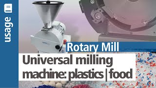 Universal milling machine | lab mill | Rotary Mill