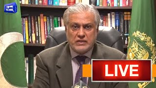 LIVE | Finance Minister Ishaq Dar Holds Important Press Conference | 12 July 2023 | Dunya News