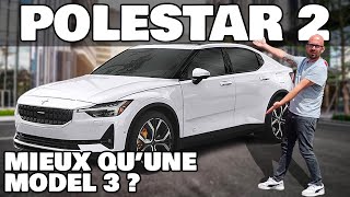 Essai Polestar 2 : mieux qu'une Tesla model 3 ?