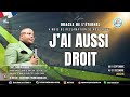 ARMÉE DE MINUIT/ THÈME : J'ai aussi droit Vol21 24/10/2024