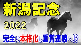 新潟記念【2022予想】前走で完全に本格化した強い馬から狙います