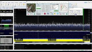 IK8XLD - SUN noise measurement on KU Band 180cm Dish. About 10 dB