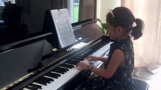 Xixi Play Piano - Long Long Ago - John Thompson's Grade 1 - 14.08.20