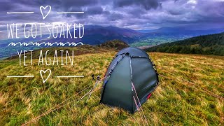 ANOTHER WET WILD \u0026 WINDY WILDCAMP IN THE LAKE DISTRICT