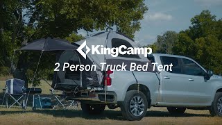 1 min! How to use KingCamp 2 Person Truck Bed Tent KT2102