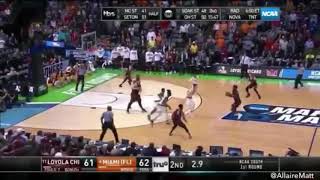 Loyola (11) First Round Buzzer Beater Against Miami (6) With Titanic Music