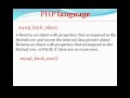 PHP Interview Question and Answers   mysql fetch array   mysql fetch object   mysql fetch row