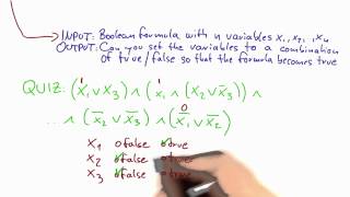 SAT - Intro to Theoretical Computer Science