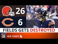 Chicago Bears BLOWN OUT By Cleveland Browns: Justin Fields STRUGGLES + Matt Nagy On The Hot Seat?