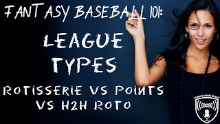 Fantasy Baseball 101: Understanding League Types