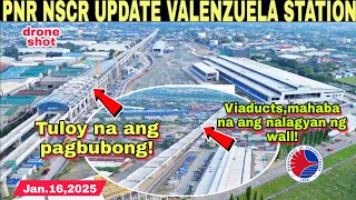 Latest update!PNR NSCR UPDATE VALENZUELA STATION \u0026 DEPOT|Jan.16|build better more