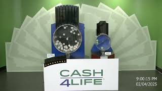 Cash4Life Drawing 02-04-2025