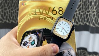 Unboxing the HW68 Mini: Affordable Smartwatch Elegance on Your Wrist