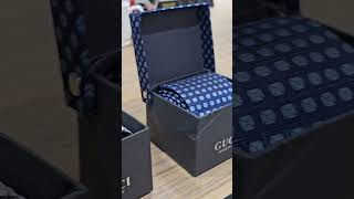 #gucci #unboxing #tie Made in Italy!