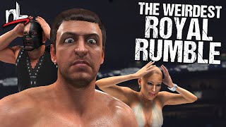 The Weirdest Royal Rumble Yet? (WWE 2K24 Highlights)